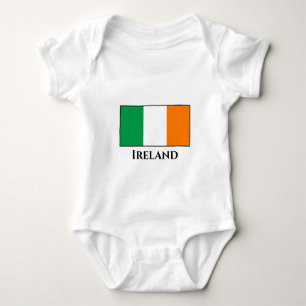 Ireland (Irish) Flag Baby Bodysuit