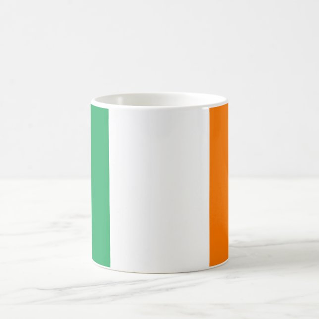 Ireland (Irish) Flag Coffee Mug (Center)