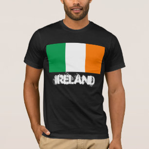 Ireland & Irish flag (Dublin, Cork, Limerick) T-Shirt