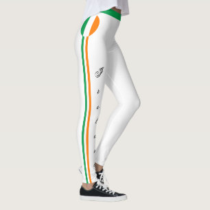 Ireland & Irish Flag fashion travel/sport fan Legg Leggings