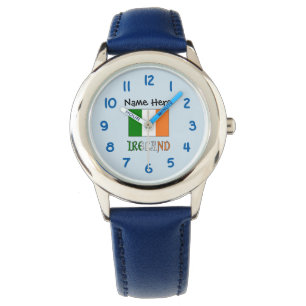 Ireland Irish Flag Personalised Watch