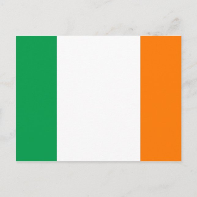 Ireland (Irish) Flag Postcard (Front)
