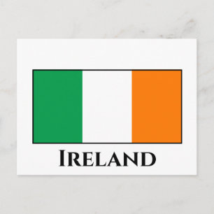 Ireland (Irish) Flag Postcard