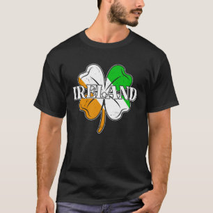 Ireland Irish Flag Shamrock C Lucky St Patrick s D T-Shirt