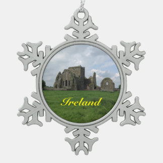 Ireland Irish Hore Abbey Christmas Ornament