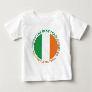 Ireland Irlanda Art Shield Baby T-Shirt