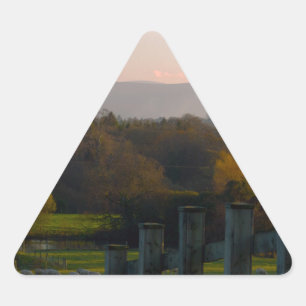 Ireland is Beautiful Triangle Sticker