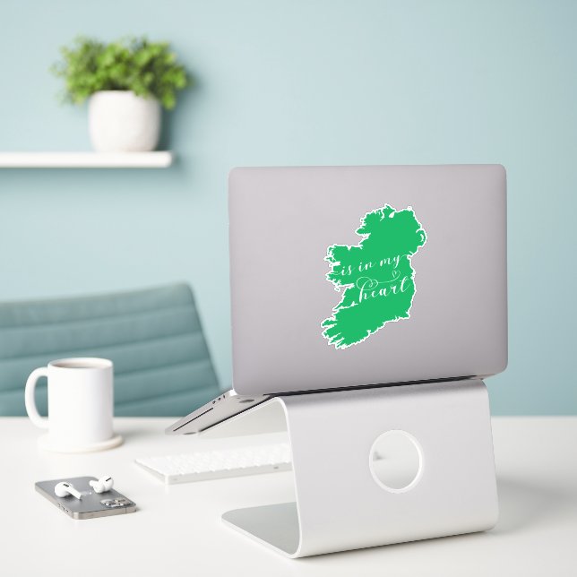 Ireland Is In My Heart (Laptop On Desk)