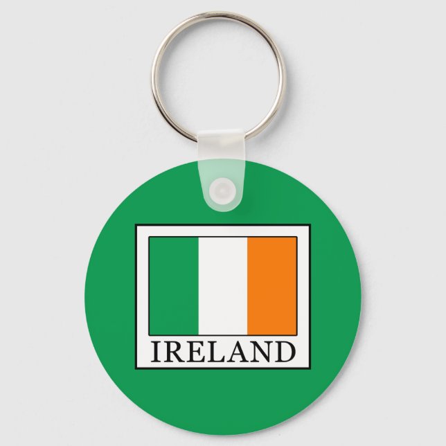 Ireland Key Ring (Front)
