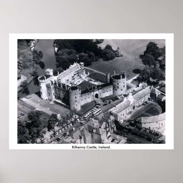 Ireland, Kilkenny Castle, River Nore Poster (Front)