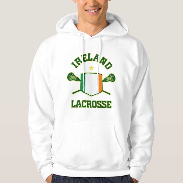 Ireland Lacrosse Hoodie (Front)