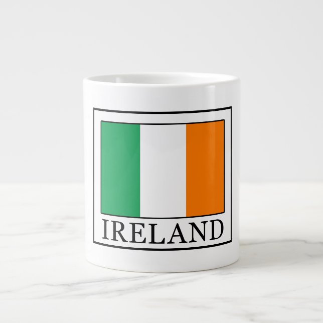 Ireland Large Coffee Mug (Front)