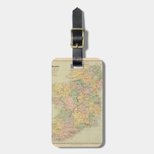 Ireland. Luggage Tag (Front Vertical)