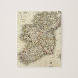 Ireland map jigsaw puzzle