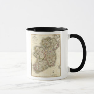 Ireland map mug