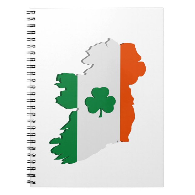 Ireland map notebook (Front)