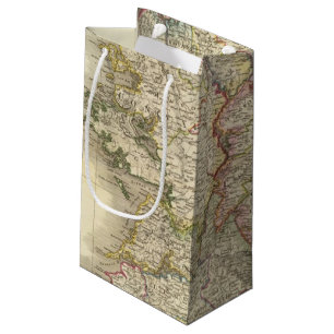 Ireland map small gift bag