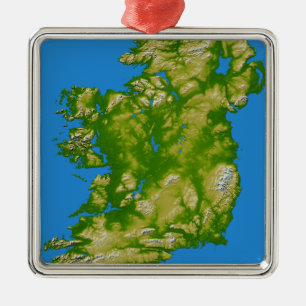 Ireland Metal Tree Decoration
