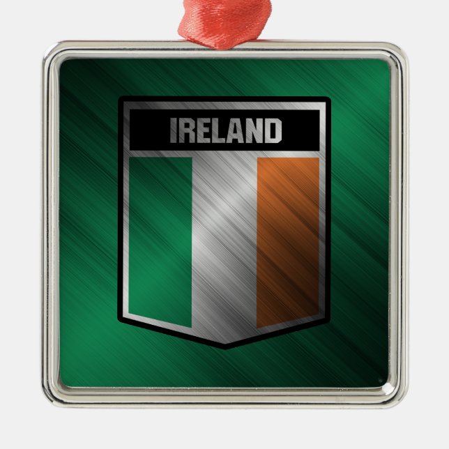 Ireland Metal Tree Decoration (Front)