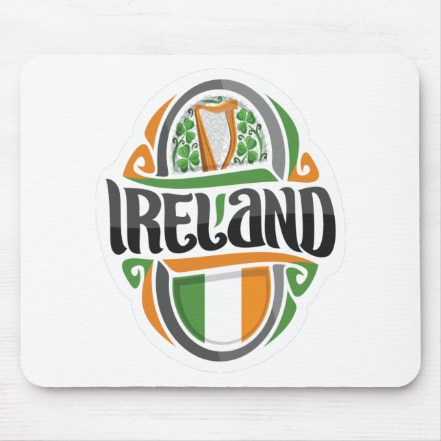Ireland Mouse Mat (Front)