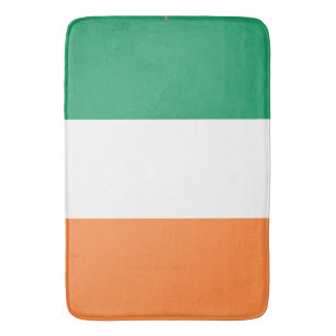 Ireland National Flag, Emerald Isle Celtic Gaelic Bath Mat