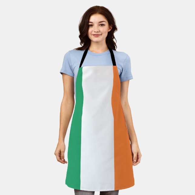 Ireland National Flag, Irish standard, Banner Apron (Worn)