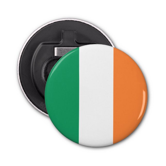 Ireland National Flag, Irish standard, Banner Bottle Opener (Front)