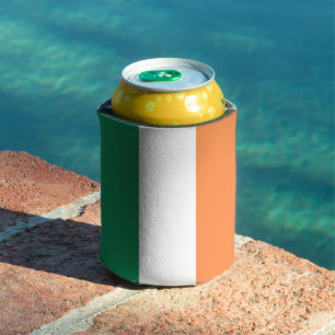 Ireland National Flag, Irish standard, Banner Can Cooler