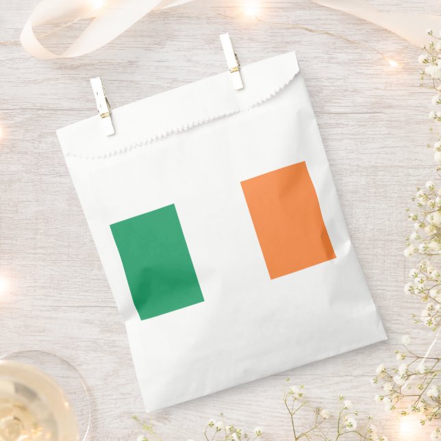 Ireland National Flag, Irish standard, Banner Favour Bags (Clipped)