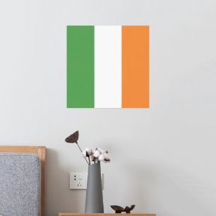 Ireland National Flag, Irish standard, Banner Foil Prints