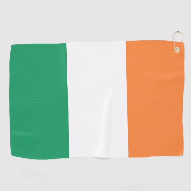 Ireland National Flag, Irish standard, Banner Golf Towel (Horizontal)