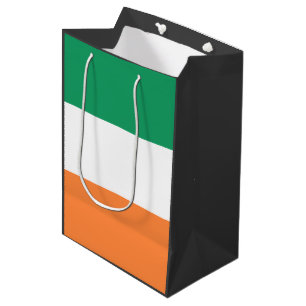 Ireland National Flag, Irish standard, Banner Medium Gift Bag