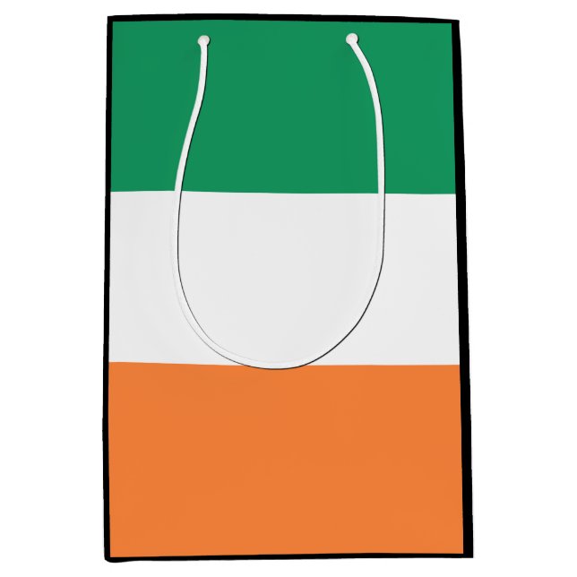 Ireland National Flag, Irish standard, Banner Medium Gift Bag (Front)