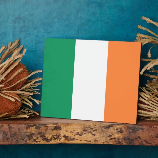 Ireland National Flag, Irish standard, Banner Plaque (Side)