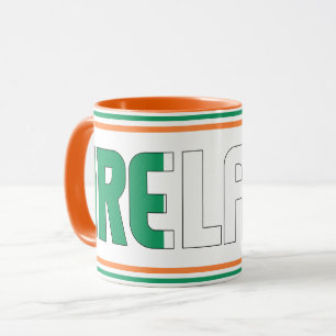 Ireland National Flag Patriotic Coffee Mug