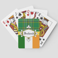 Ireland National Tartan,flag, Customise with name