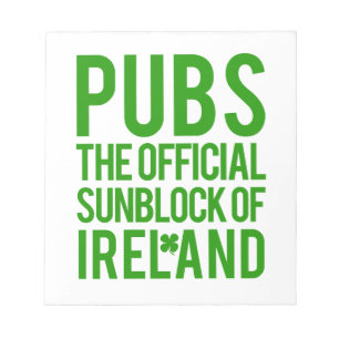 Ireland Notepad