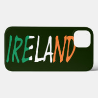 Ireland overlaid on Irish Flag iphcnt