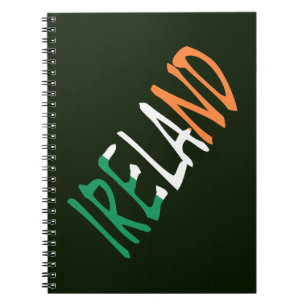 Ireland overlaid on Irish Flag nbcn Notebook