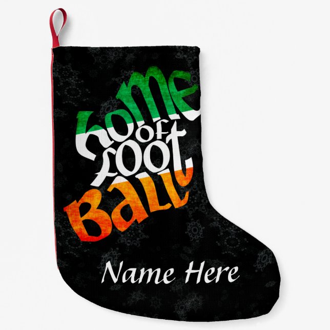 Ireland Peil Ghaelach Gaelic Christmas Stocking (Front)