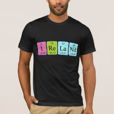 Ireland periodic table shirt