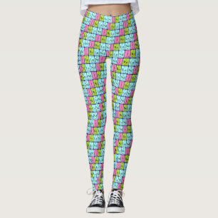 Ireland periodic table patriotic leggings 1