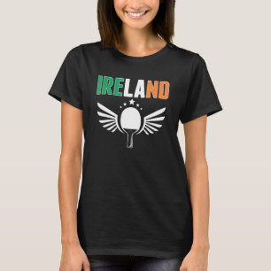 Ireland Ping Pong   Irish Table Tennis Team Suppor T-Shirt