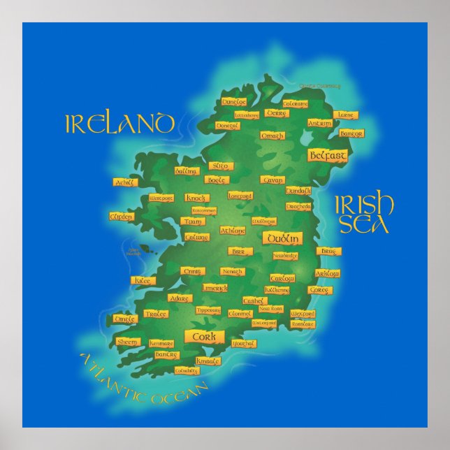 Ireland Poster (Front)