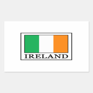 Ireland Rectangular Sticker
