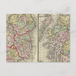 Ireland, Scotland Postcard