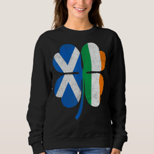 Ireland Scotland St Patricks Day Scottish Irish Sweatshirt