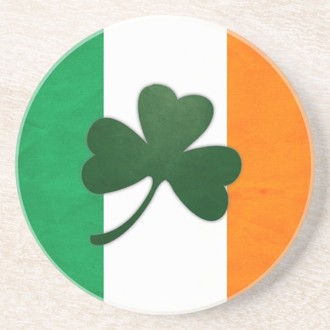 Ireland Shamrock Coaster (Front)