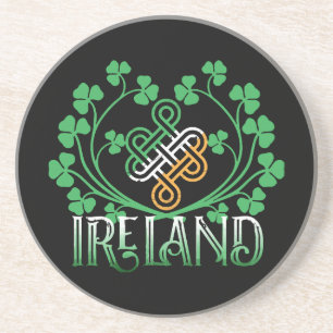 IRELAND SHAMROCK COASTER
