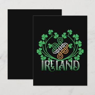 IRELAND SHAMROCK ENCLOSURE CARD